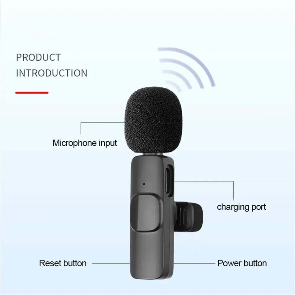 2.4G Wireless Lavalier Microphone