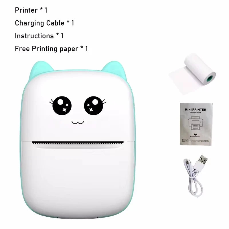 Mini Thermal Printer White