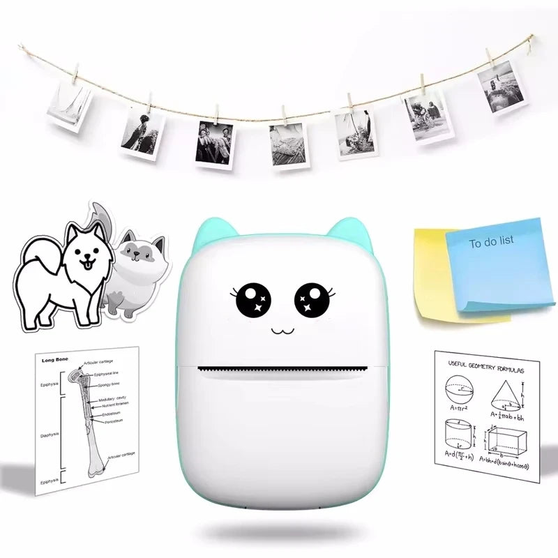 Mini Thermal Printer White
