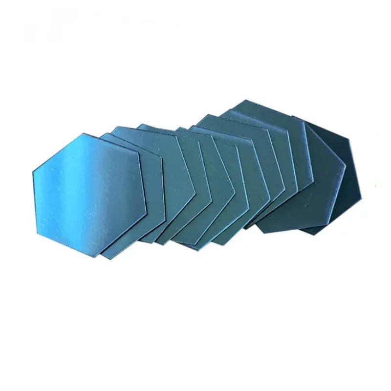 Hexagon Mirror Wall Stickers