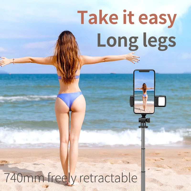 Smartphone Tripod with Light