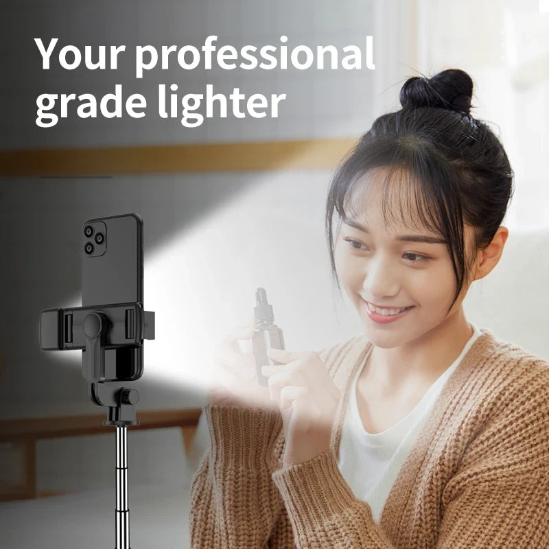 Smartphone Tripod with Light