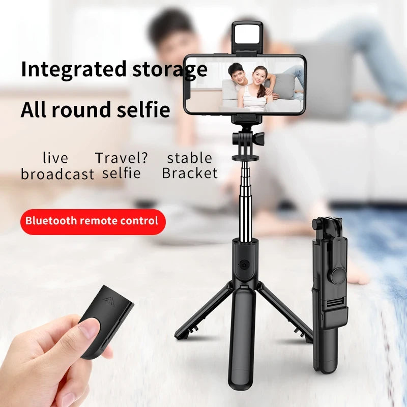 Smartphone Tripod with Light