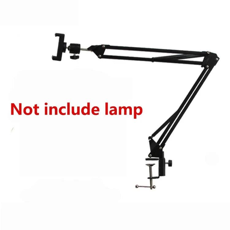 Overhead Phone Tripod with Ring Light